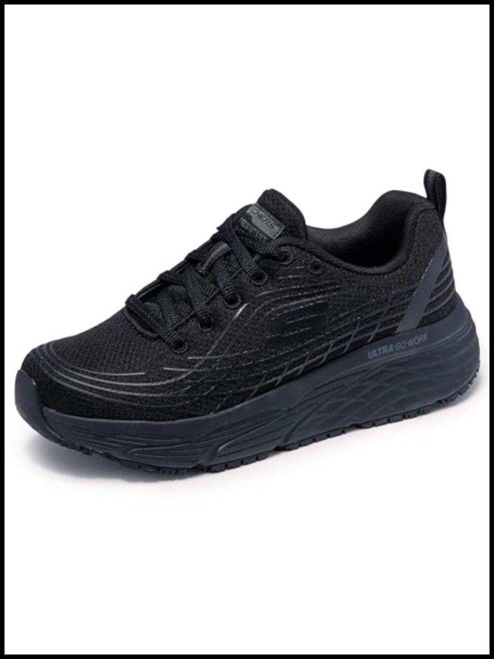 Slip Resistant Work Shoes Relaxed Fit Max Cushioning Air-Cooled Memory Foam